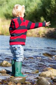 Green Infant Warm Wellies (Sizes 9-13)