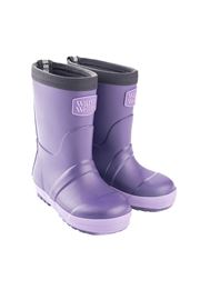 kids lined wellies