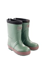 Green Toddler Warm Wellies (Sizes 6-8)