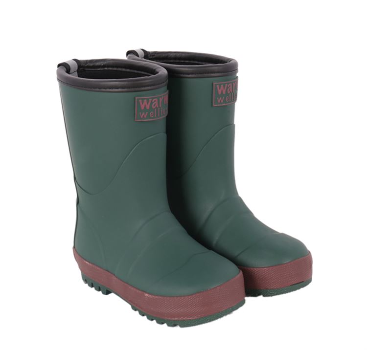 Seconds Green Toddler Warm Wellies (Sizes 6-8)