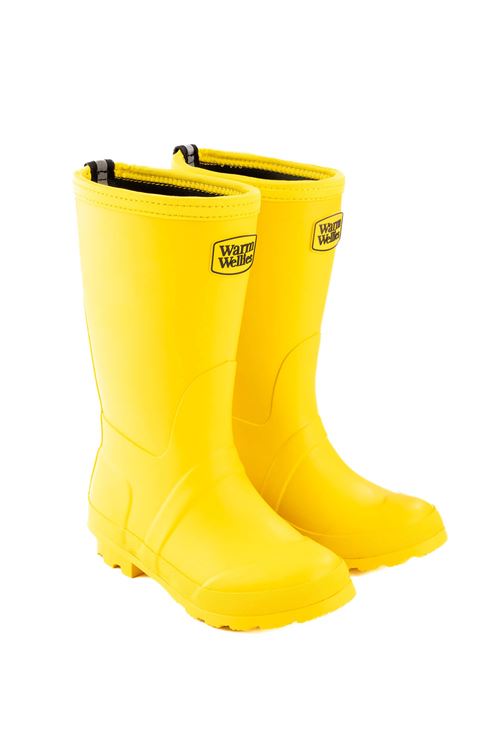 Seconds Yellow Infant Warm Wellies (Sizes 9-13)